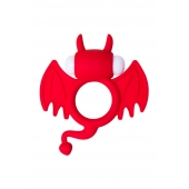 Красное эрекционное кольцо на пенис JOS COCKY DEVIL - JOS - в Ижевске купить с доставкой