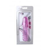Розовая насадка с нежными шипами - 13,5 см. - Toyfa Basic - в Ижевске купить с доставкой