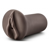 Коричневый мастубратор-вагина Nicole s Kitty - Blush Novelties - в Ижевске купить с доставкой