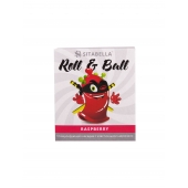 Стимулирующий презерватив-насадка Roll   Ball Raspberry - Sitabella - купить с доставкой в Ижевске