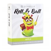 Стимулирующий презерватив-насадка Roll   Ball Apple - Sitabella - купить с доставкой в Ижевске