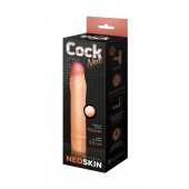 Телесная насадка-удлинитель из неоскин - 19,5 см. - LOVETOY (А-Полимер) - в Ижевске купить с доставкой