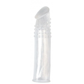 Насадка-удлинитель из прозрачного силикона LIDL EXTRA SILICONE PENIS EXTENSION - Seven Creations - в Ижевске купить с доставкой