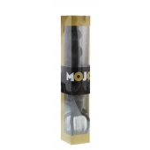 Черная ёлочка-насадка для двойного проникновения Mojo Bumpy - 15 см. - Seven Creations - в Ижевске купить с доставкой