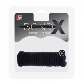 Чёрная веревка для связывания BONDX LOVE ROPE - 5 м. - Dream Toys - купить с доставкой в Ижевске