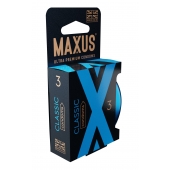 Классические презервативы в железном кейсе MAXUS Classic - 3 шт. - Maxus - купить с доставкой в Ижевске