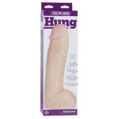 Огромная насадка-реалистик Vac-U-Lock Realistic Hung - 31,7 см. - Doc Johnson - купить с доставкой в Ижевске