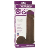 Насадка-реалистик Vac-U-Lock 8  ULTRASKYN Cock - 20,6 см. - Doc Johnson - купить с доставкой в Ижевске