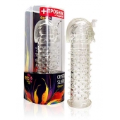 Закрытая прозрачная насадка на пенис Crystal Sleeve Faraon - 13,5 см. - Erowoman-Eroman - в Ижевске купить с доставкой