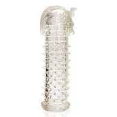 Закрытая прозрачная насадка на пенис Crystal Sleeve Faraon - 13,5 см. - Erowoman-Eroman - в Ижевске купить с доставкой