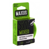 Презервативы в железном кейсе MAXUS Mixed - 3 шт. - Maxus - купить с доставкой в Ижевске
