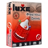 Презерватив LUXE Maxima  Французский связной  - 1 шт. - Luxe - купить с доставкой в Ижевске