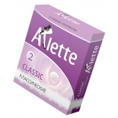 Классические презервативы Arlette Classic - 3 шт. - Arlette - купить с доставкой в Ижевске