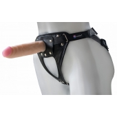 Универсальный мягкий пояс с насадкой Hard brutal BDSM-КОНСУЛ - 17 см. - LOVETOY (А-Полимер) - купить с доставкой в Ижевске