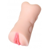 Телесный двусторонний мастурбатор Rich Fruit - вагина и анус - ToyFa - в Ижевске купить с доставкой