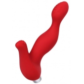 Красный силиконовый вибростимулятор простаты Proman - 12,5 см. - ToyFa - в Ижевске купить с доставкой