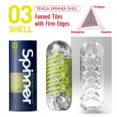 Мастурбатор SPINNER Shell - Tenga - в Ижевске купить с доставкой