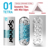 Мастурбатор SPINNER Tetra - Tenga - в Ижевске купить с доставкой