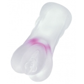 Прозрачный реалистичный мастурбатор Juicy Pussy Crystal Rose - ToyFa - в Ижевске купить с доставкой