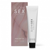 Лубрикант на водной основе Slow Sex Anal Play Gel - 30 мл. - Bijoux Indiscrets - купить с доставкой в Ижевске
