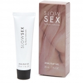 Лубрикант на водной основе Slow Sex Anal Play Gel - 30 мл. - Bijoux Indiscrets - купить с доставкой в Ижевске