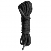 Черная веревка для бондажа Easytoys Bondage Rope - 5 м. - Easy toys - купить с доставкой в Ижевске