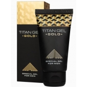 Гель для увеличения члена Titan Gel Gold Tantra - 50 мл. - Titan - купить с доставкой в Ижевске