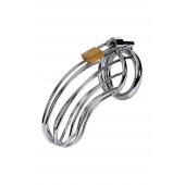 Серебристый пояс верности TOYFA на замочке - ToyFa - купить с доставкой в Ижевске