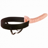 Мужской полый страпон 10  Hollow Strap-On - 24 см. - Pipedream - купить с доставкой в Ижевске