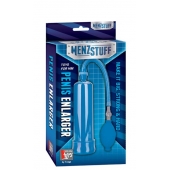 Синяя вакуумная помпа MENZSTUFF PENIS ENLARGER - Dream Toys - в Ижевске купить с доставкой
