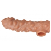 Насадка на фаллос с крупными бугорками EXTREME SLEEVE - 15,6 см. - KOKOS - в Ижевске купить с доставкой