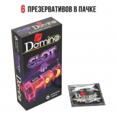 Ароматизированные презервативы DOMINO  Фруктовый слот  - 6 шт. - Domino - купить с доставкой в Ижевске