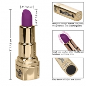 Мини-вибратор в виде тюбика помады Naughty Bits Bad Bitch Lipstick Vibrator - California Exotic Novelties