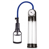 Прозрачная вакуумная помпа Sex Expert с манометром - Sex Expert - в Ижевске купить с доставкой