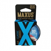 Классические презервативы в пластиковом кейсе MAXUS Classic - 3 шт. - Maxus - купить с доставкой в Ижевске