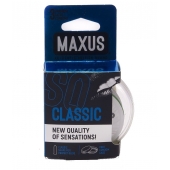 Классические презервативы в пластиковом кейсе MAXUS Classic - 3 шт. - Maxus - купить с доставкой в Ижевске