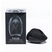 Черный инновационный мужской вибратор PULSE SOLO ESSENTIAL - Hot Octopuss - в Ижевске купить с доставкой