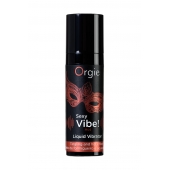 Разогревающий гель для массажа ORGIE Sexy Vibe Hot с эффектом вибрации - 15 мл. - ORGIE - купить с доставкой в Ижевске