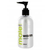 Лубрикант с согревающим эффектом MALE Cobeco Warm Lubricant - 250 мл. - Cobeco - купить с доставкой в Ижевске