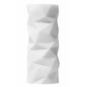 Белый 3D мастурбатор POLYGON - Tenga - в Ижевске купить с доставкой