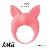 Оранжевое эрекционное кольцо Kitten Kyle - Lola Games - в Ижевске купить с доставкой