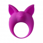 Фиолетовое эрекционное кольцо Kitten Kyle - Lola Games - в Ижевске купить с доставкой
