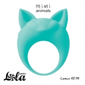 Зеленое эрекционное кольцо Lemur Remi - Lola Games - в Ижевске купить с доставкой