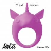 Фиолетовое эрекционное кольцо Unicorn Alfie - Lola Games - в Ижевске купить с доставкой