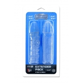 Комплект из 2 прозрачных насадок на пенис PENIS EXTENDER PACK - Dream Toys - в Ижевске купить с доставкой