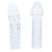 Комплект из 2 прозрачных насадок на пенис PENIS EXTENDER PACK - Dream Toys - в Ижевске купить с доставкой