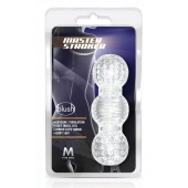 Прозрачный фигурный мастурбатор Master Stroker - Blush Novelties - в Ижевске купить с доставкой