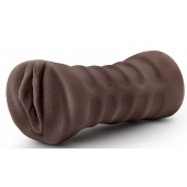 Коричневый мастурбатор-вагина Hot Chocolate Brianna - Blush Novelties - в Ижевске купить с доставкой