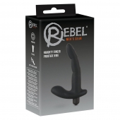 Черный вибромассажер простаты Naughty Finger Prostate Vibe - 13,8 см. - Orion - в Ижевске купить с доставкой