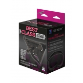 Черный пояс для насадок BEST CLASS STRAP - LOVETOY (А-Полимер) - купить с доставкой в Ижевске